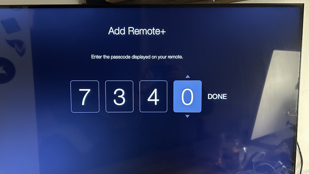 Setting->General->Remotes->App